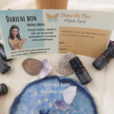 Darilni bon za aroma objem